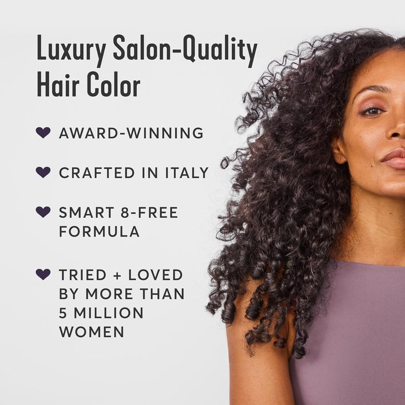 Madison Reed Radiant Hair Color Kit - 3NNA Cool Black-Brown Permanent Dye | PPD-Free, Ammonia-Free, 1 Pack