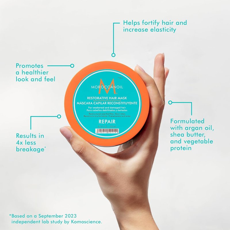 Moroccanoil Restorative Hair Mask - Deep Conditioning Treatment for Damaged Hair | 8.5 Fl Oz