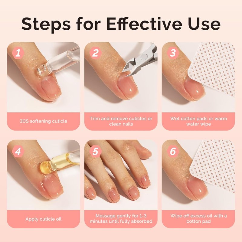 Cuticle Care Kit - Nourishing Cuticle Oil & Remover for Nail Growth | 25ML, 2PCS