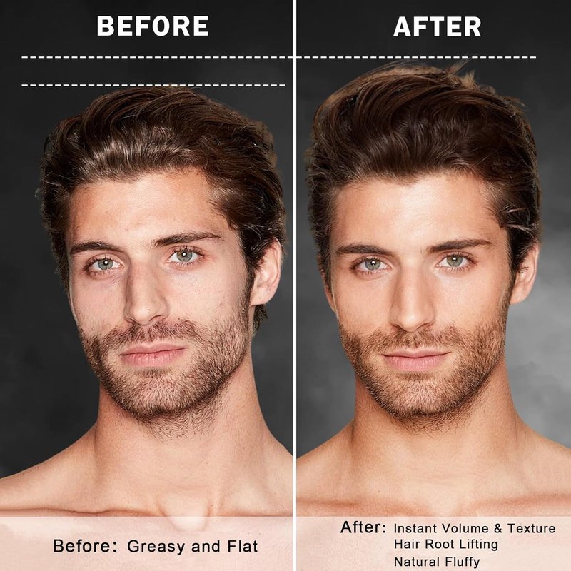 Hair Styling Powder - Lightweight Volumizing Texture Spray for Men & Women | Matte Finish for Short to Medium Hair