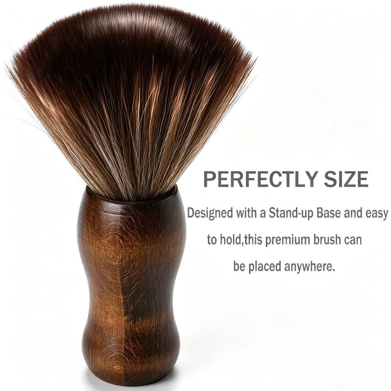 Barber Neck Duster Brush - Professional Hair Cutting Cleaning Tool | 3PCS Set for Barbers