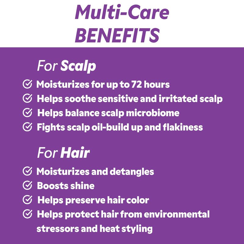 Lavender Moisturizing Leave In Conditioner Spray - Ultra Lightweight & Non Greasy - Moisturizes, Detangles & Protects Hair - Moisturizes & Balances Scalp - 100% Natural Origin - Oil Free - 6.7 fl.oz