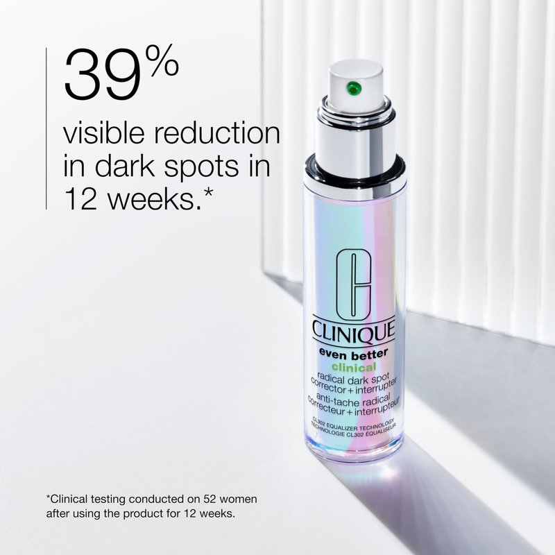 Clinique Even Better Clinical Dark Spot Clearing Serum With Vitamin C | Brightening + Soothing, 1.7 Fl Oz