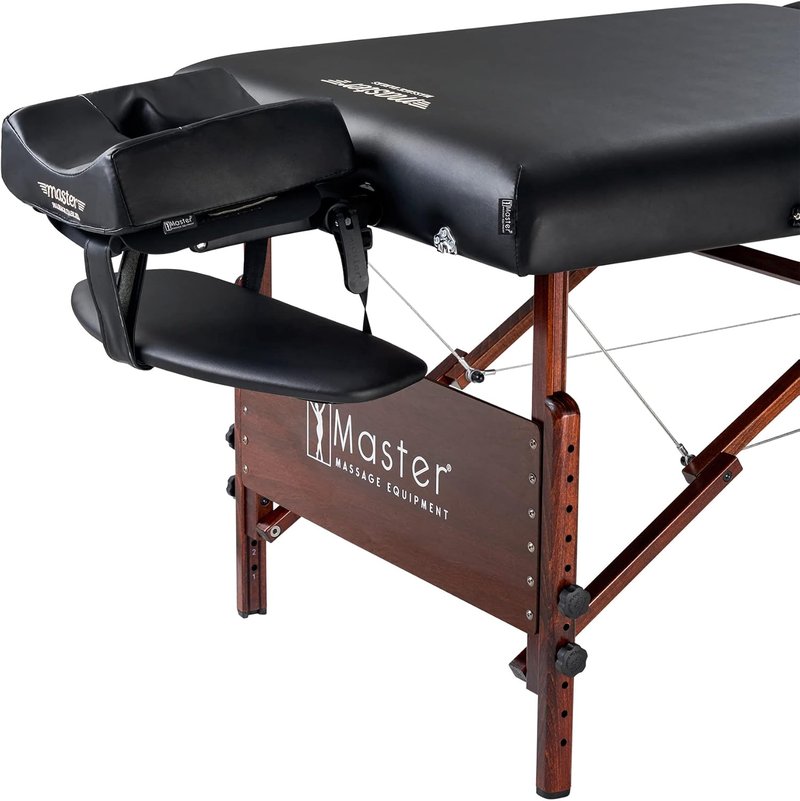 Del Ray Pro Portable Massage Table - 30” Adjustable Height, 750 lbs Capacity | Ideal for Lash, Spa & Tattoo Use
