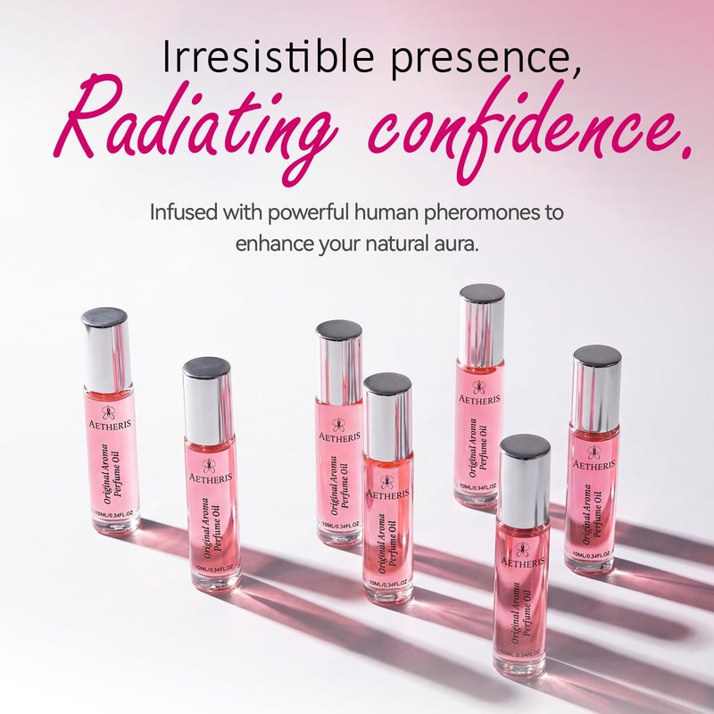 AETHERIS Pheromones Perfumes For Women, Long-Lasting, Rollerball with Sweet, Portable for convenient daily use. Feel Confident And Alluring With.