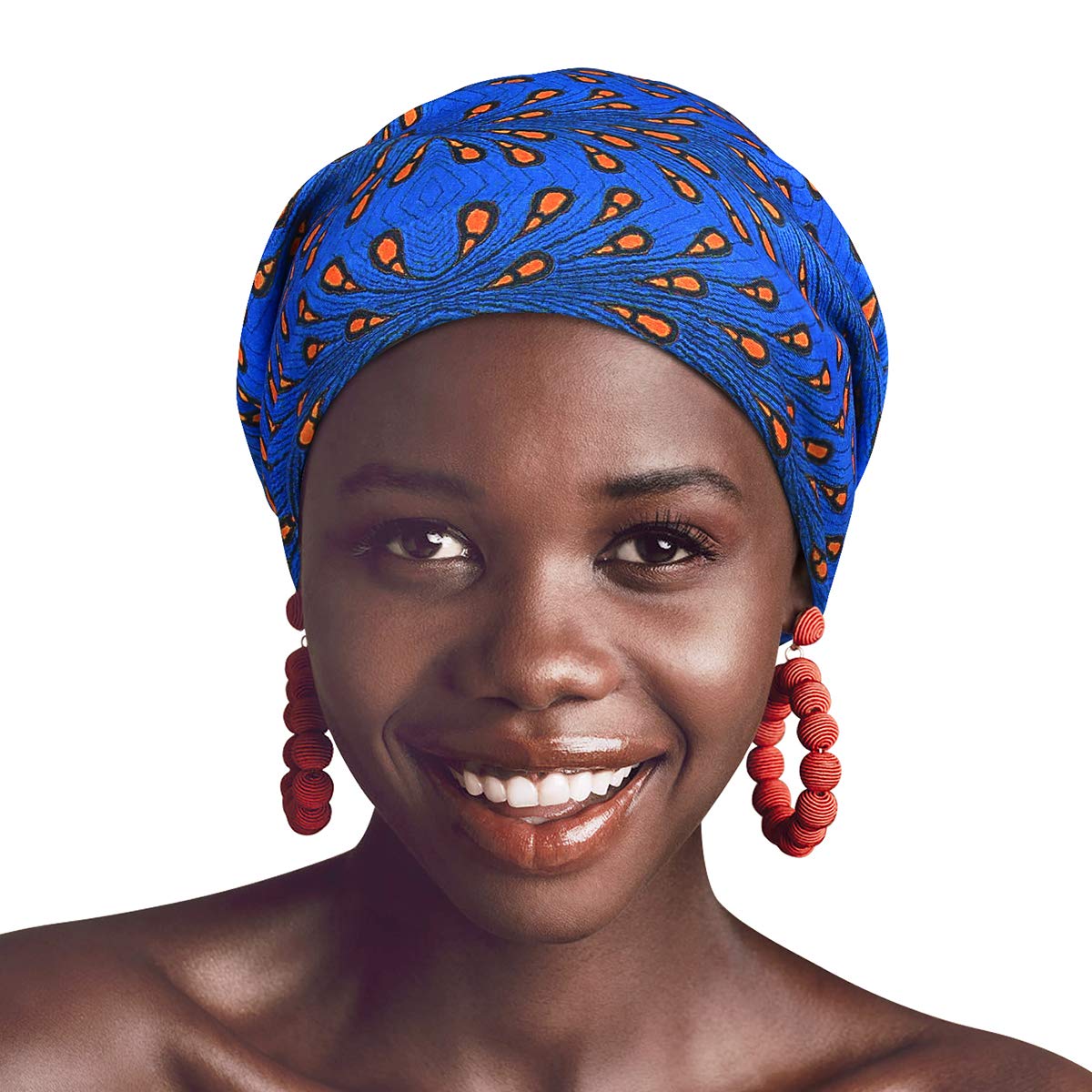 Large Dread Sleep Cap Silky Hair Wrap Slouchy Beanie for Women Curly Long Hair