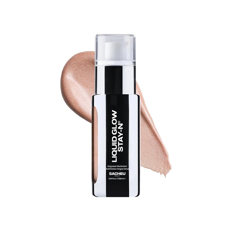 Sacheu Liquid Glow Highlighter - 30ml Long-Lasting Illuminator for Luminous, Dewy Finish