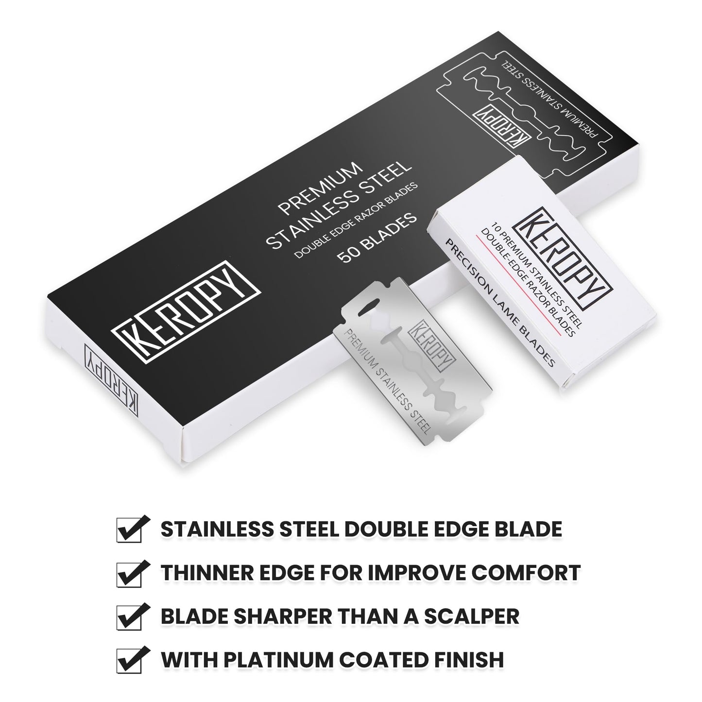 KEROPY Safety Razor Blades