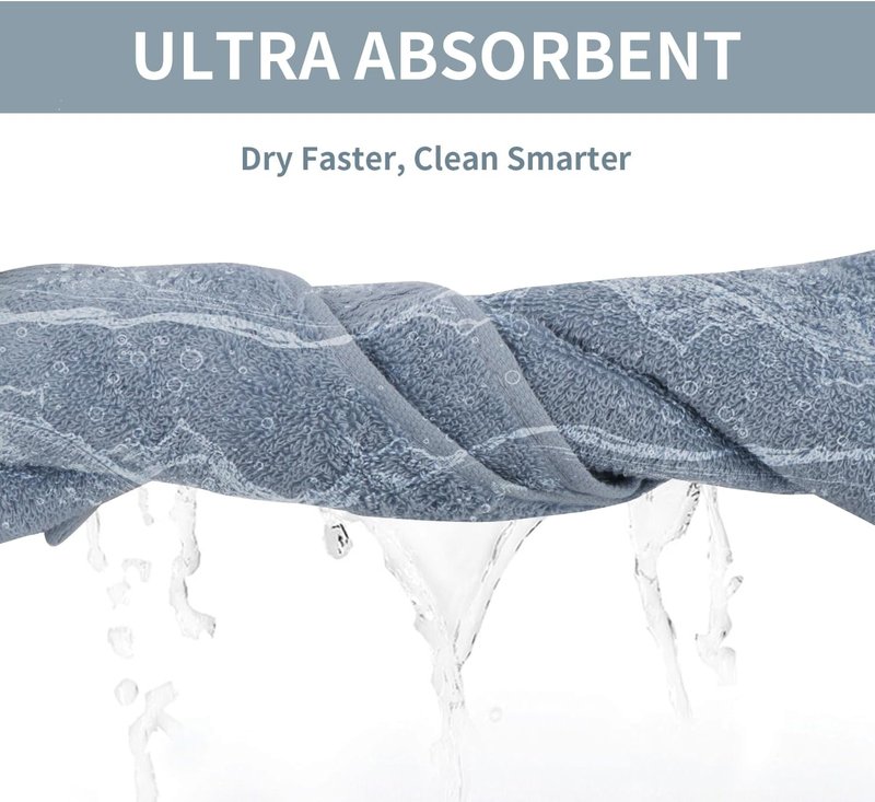 Skiennix Hand Towels 3 Pack - Ultra Soft 100% Cotton Face Towels | 13x29 Inches, Highly Absorbent, 3 Colors
