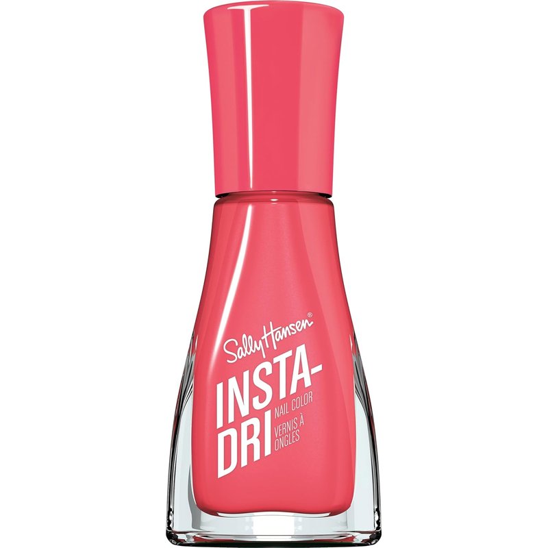 Sally Hansen Insta-Dri Nail Polish - Quick Dry, Long-Lasting Shine | 333 Peachy Breeze Pink Color
