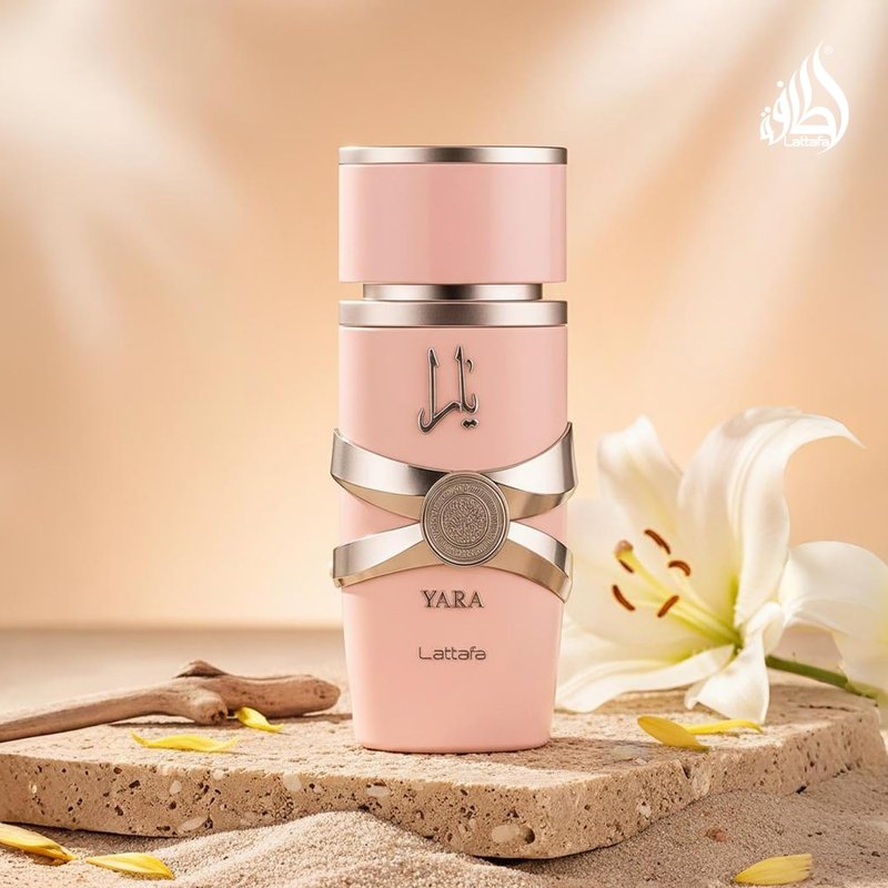 Lattafa Yara Eau de Parfum - Long-Lasting Vanilla & Floral Fragrance for Women | 3.40 oz / 100 ml