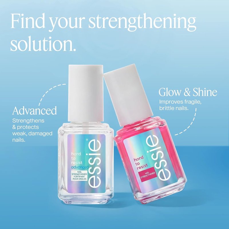Essie Nail Care - Hard To Resist Advanced Strengthener Treatment | Vegan, 0.46 Fl Oz