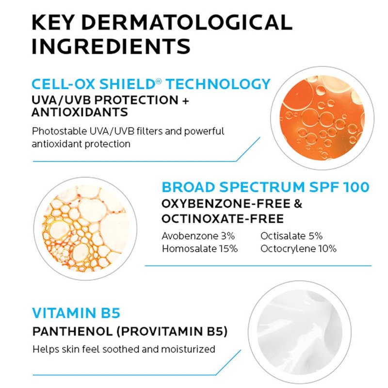 La Roche-Posay Anthelios Melt-In Milk Sunscreen SPF 100 - Broad Spectrum Protection for Sensitive Skin