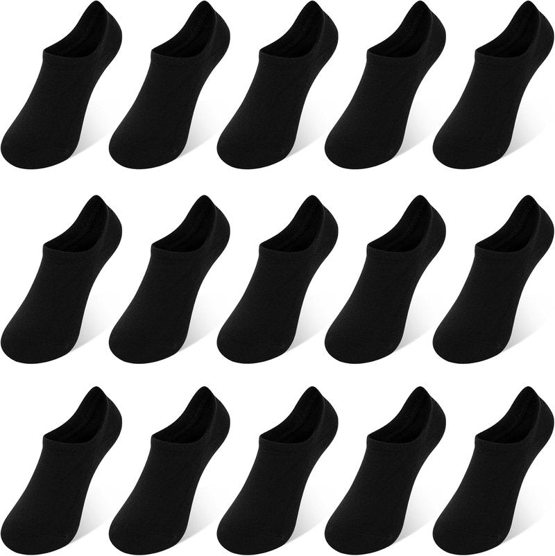 SkiBeaut No Show Socks - 15 Pairs of Invisible Low Cut Ankle Socks for Women | Casual & Comfortable