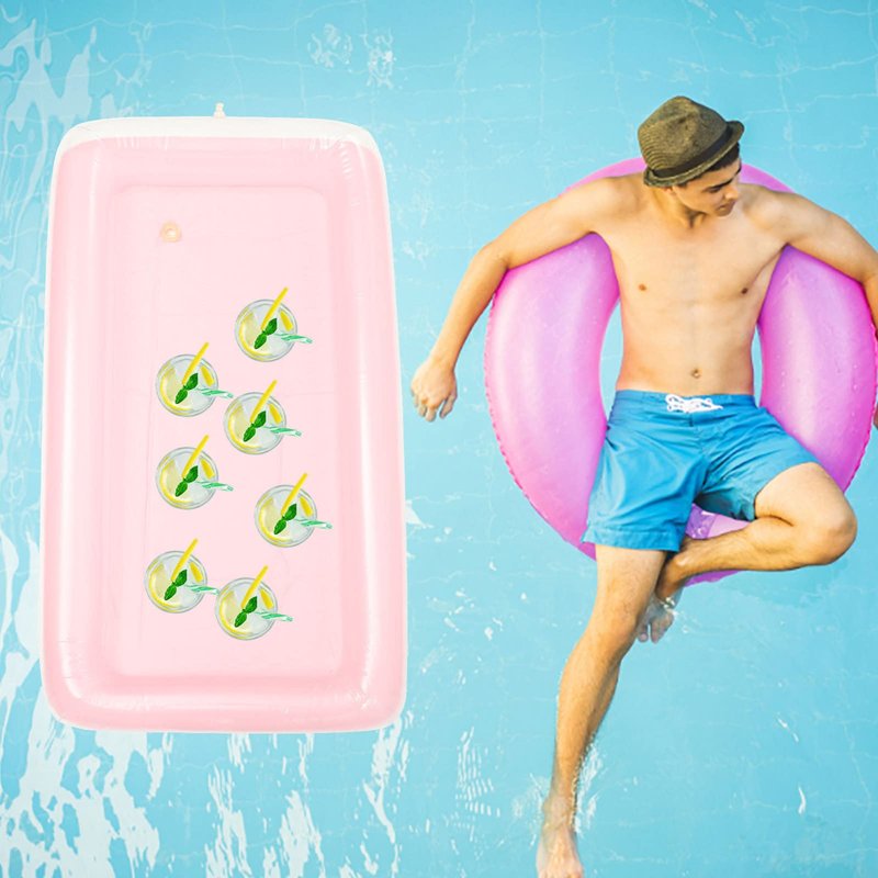 Inflatable Serving Bar for Parties Large Inflatable Buffet Cooler Inflatable Ice Serving Bar BBQ Picnic Ice Food Drinks Buffet Server Tray for Indoor Outdoor Party