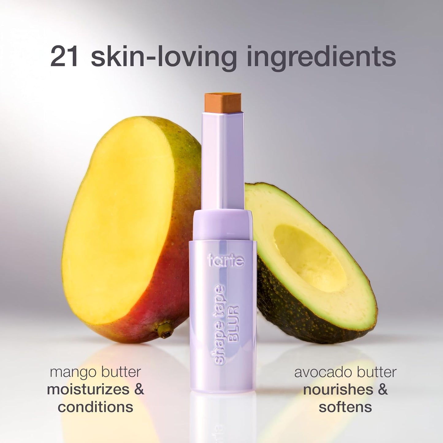 Tarte Shape Tape Blur Concealer Stick - Full Coverage, Crease-Proof Makeup | Diamond-Shaped Precision Tip for Instant Eye Lift