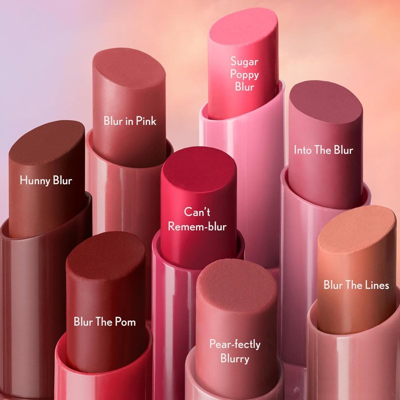 COVERGIRL Clean Fresh Yummy Blur Lipstick - Matte Blurring Effect, Vegan Formula | Deep Plum 180 Hunny Blur