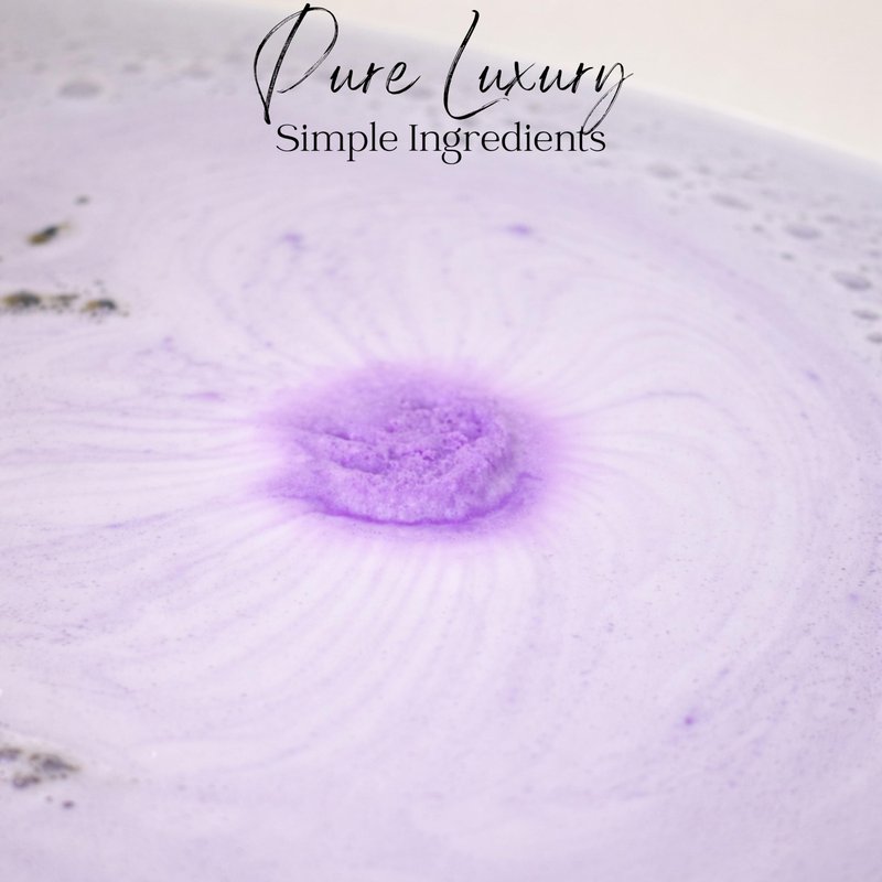 EvolutionUSA Lavender Dreams Bath Bombs for Women, 12 Organic Flower Bath Bombs, Soft Lavender Bath Bombs, Womens Bath Bombs Gift, Lush Bath Bombs for Girls, Relaxing Bathbombs, Bath Balls