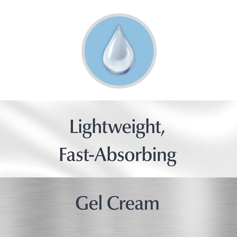 Eucerin Daily Hydration Gel Cream - Fragrance-Free Moisturizer for Dry Skin | 12 Oz Jar