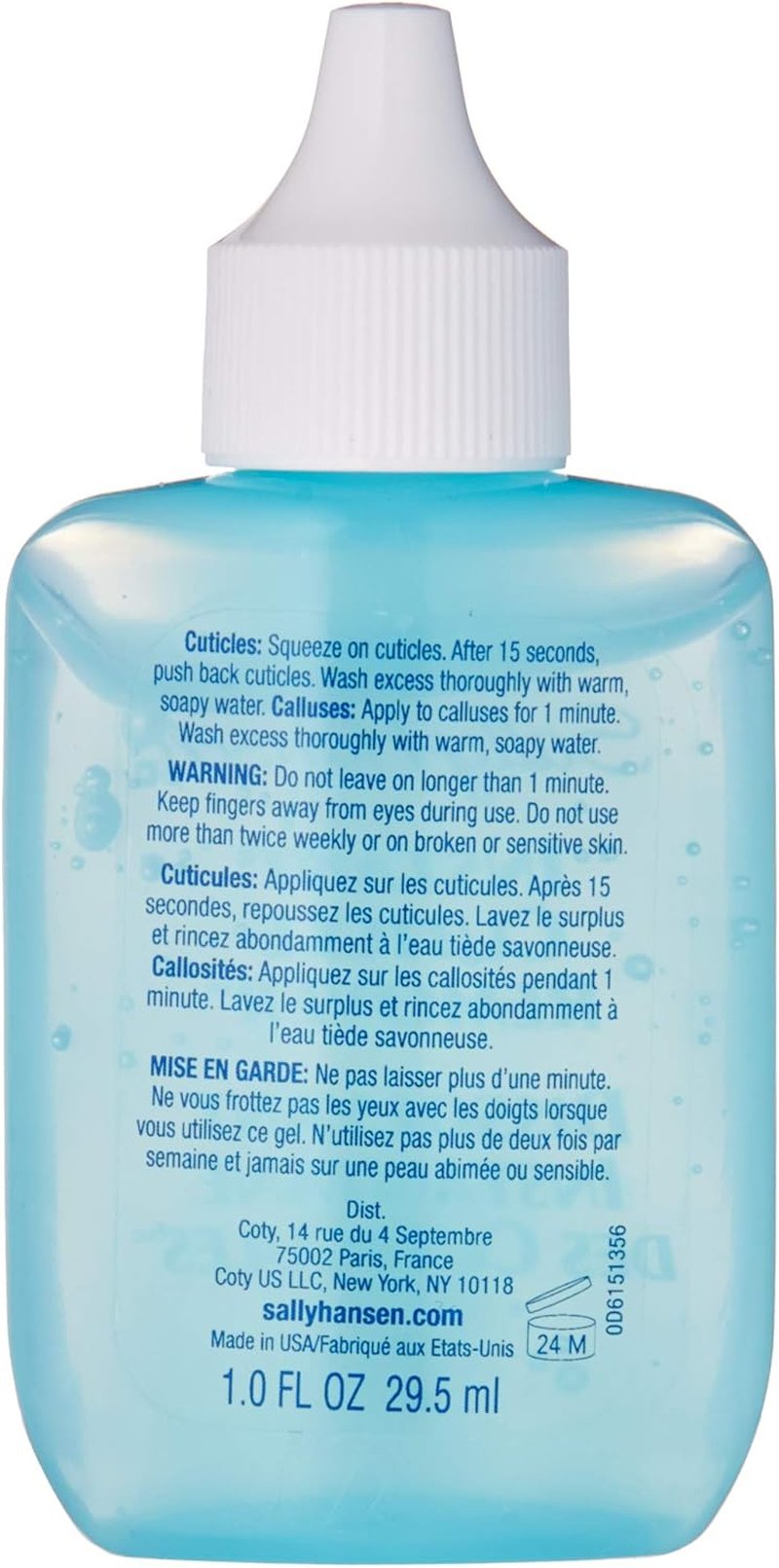 Sally Hansen Instant Cuticle Remover - Fast-Acting Formula for Healthy Nails | 1 Fl Oz