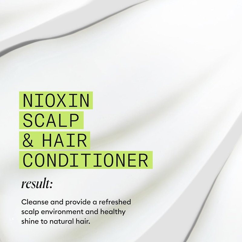 NIOXIN System 2 Scalp & Hair Thickening Conditioner - Boost Density with Niacinamide & Biotin | For Natural Hair