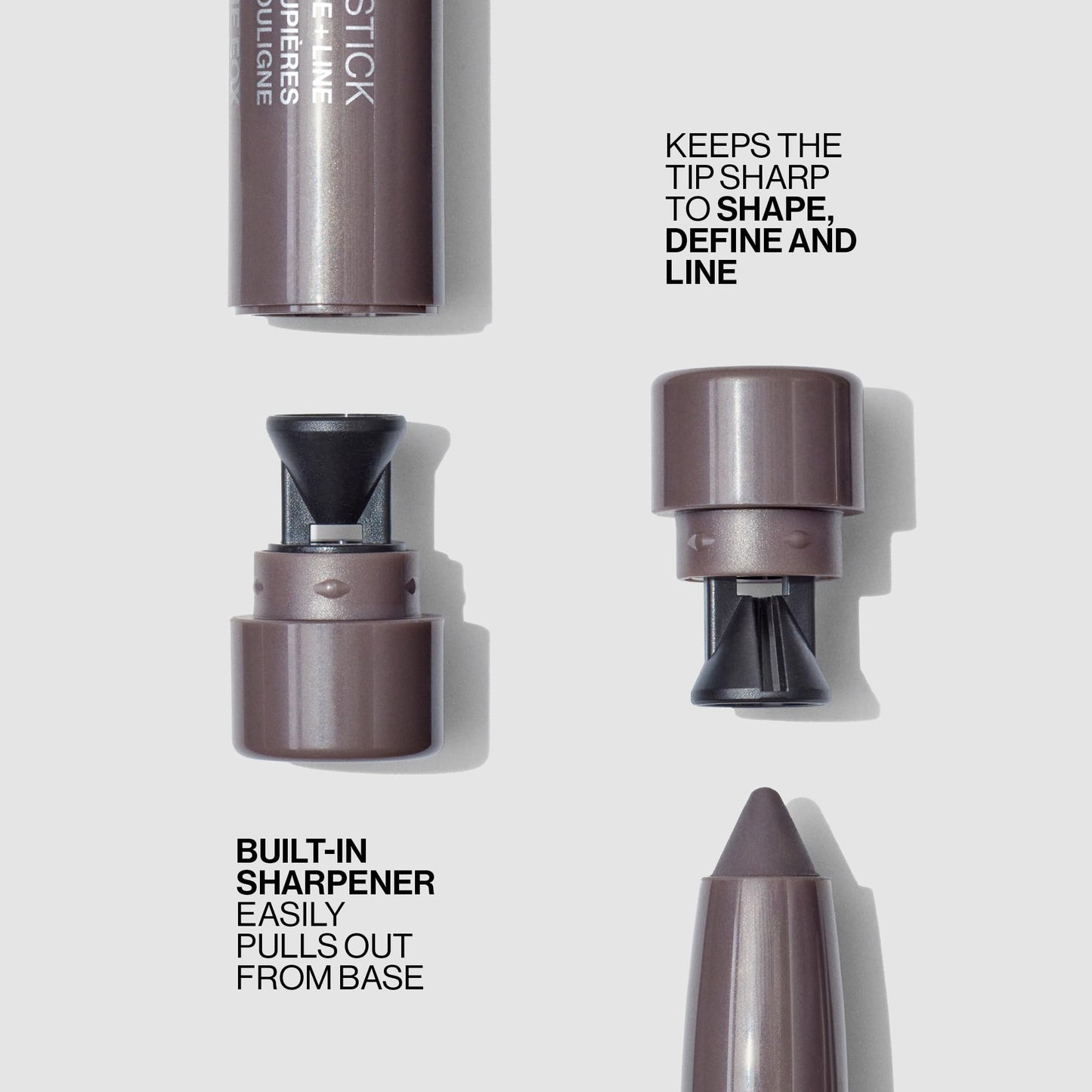 Smashbox Always on Eyeshadow Stick | Eye Shadow Stick with Precision Tip that Shapes, Defines & Lines Eyes for Bold Looks with Creamy Color | Stone Fox