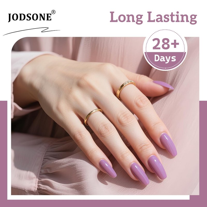 Light Purple Gel Nail Polish - Soak Off UV Formula | 16.5ml for DIY Manicure & Nail Art