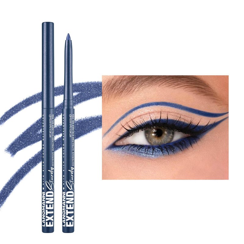 Hyesamyo Waterproof Smudge-Proof Cream Eyeliner Set, Quick-Drying Smooth-Glide, 12 Versatile Shades Available, Beginner-Approved, Long-Lasting, Safe for Sensitive Eyes & All Skin Types 8#