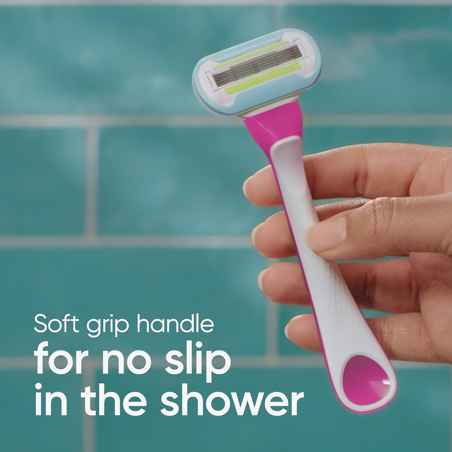 Venus Extra Smooth Disposable Women's Razors - Green, 2 Count | Perfect for Sensitive Skin