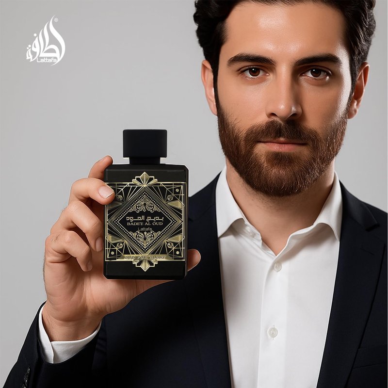 Lattafa Perfumes Bade'e Al Oud, Oud for Glory for Unisex Eau de Parfum Spray, 3.4 Ounce