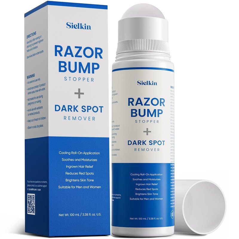 Razor Bump Stopper - Ingrown Hair Treatment for Men & Women | After Shave Solution, 3.38 Fl Oz