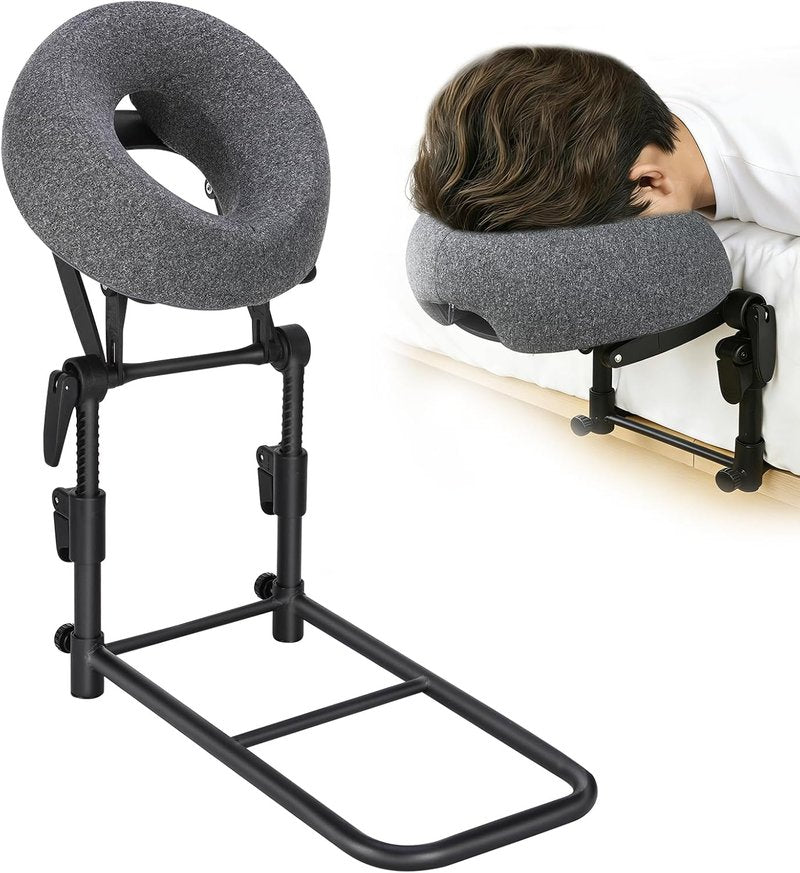 Adjustable Massage Headrest - Portable Face Cradle for Home Use | Ideal for Eye Surgery Recovery