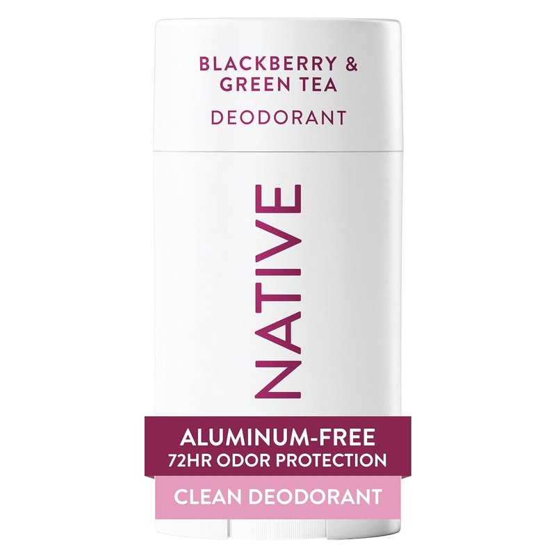 Native Deodorant - 72 Hour Odor Control | Aluminum-Free, Naturally Derived Ingredients - Blackberry & Green Tea, 2.65oz