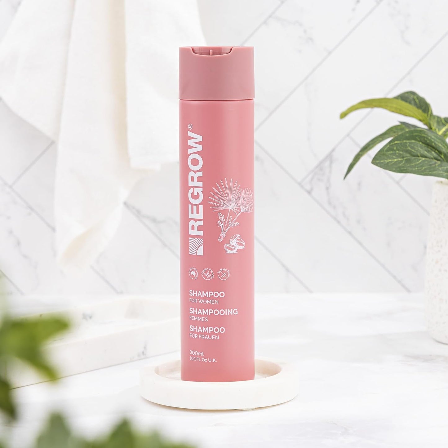 Womens Shampoo for Stronger, Thicker Hair | Caffeine, Biotin & Niacinamide, 10.14 Fl. Oz