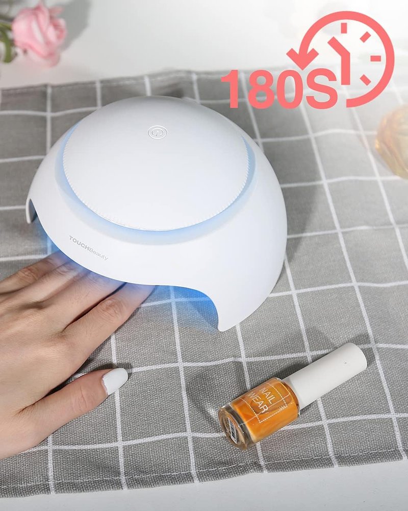 Portable Nail Dryer - TOUCHBeauty LED Lamp for Kids & Teens | Safe & Compact Design
