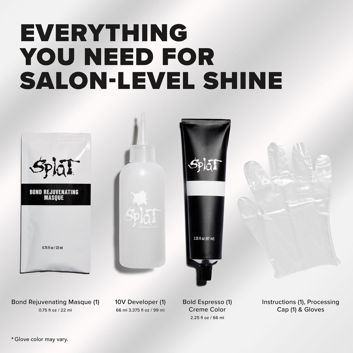 Splat ColorShine Demi-Permanent Hair Color, Bold Espresso