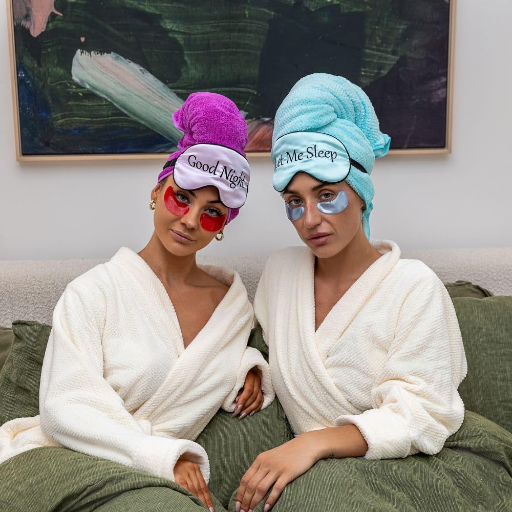 VOLO Hero Capri Blue Hair Towel | Ultra Soft, Super Absorbent, Quick Drying Nanoweave Fabric | Reduce Dry Time by 50% | Towel Wrap for All Hair Types | Anti Frizz & Anti Breakage | Reusable Packaging