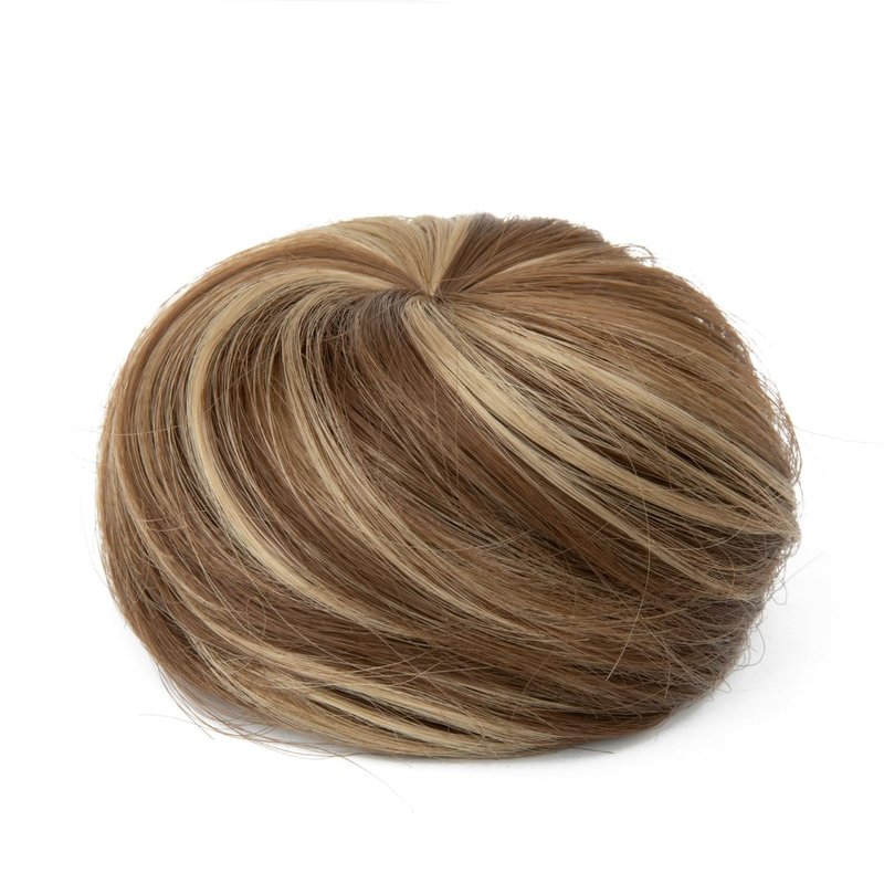 SARLA Donut Chignon Hair Bun Extension Clip in Ballerina Synthetic Hairpieces Updo Hair Piece For Women Lady Q3