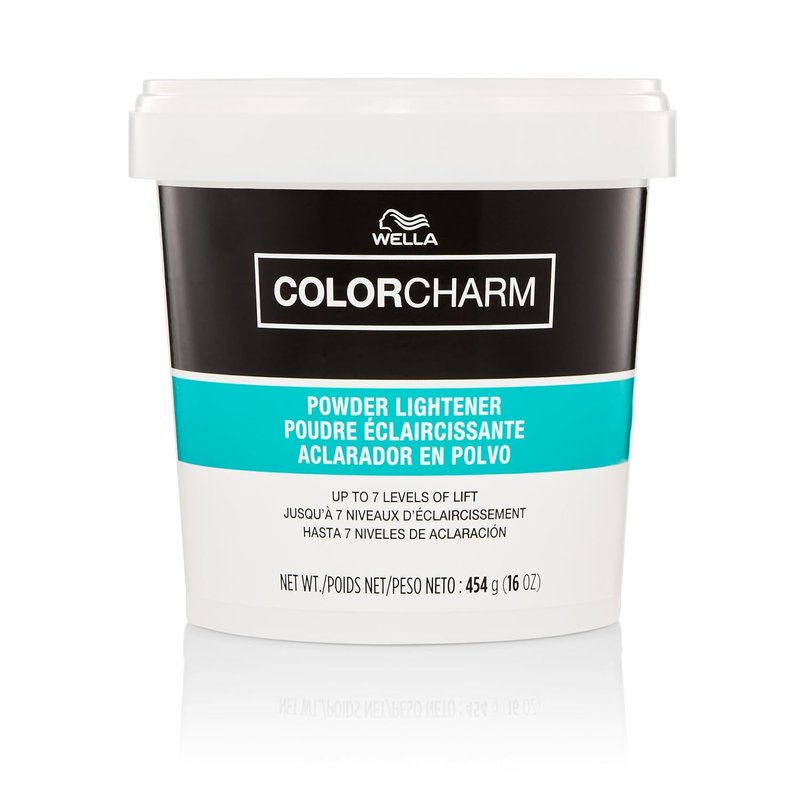 COLORCHARM Powder Hair Lightener - Up to 7 Levels of Lift | Dust-Free Formula for Easy Application