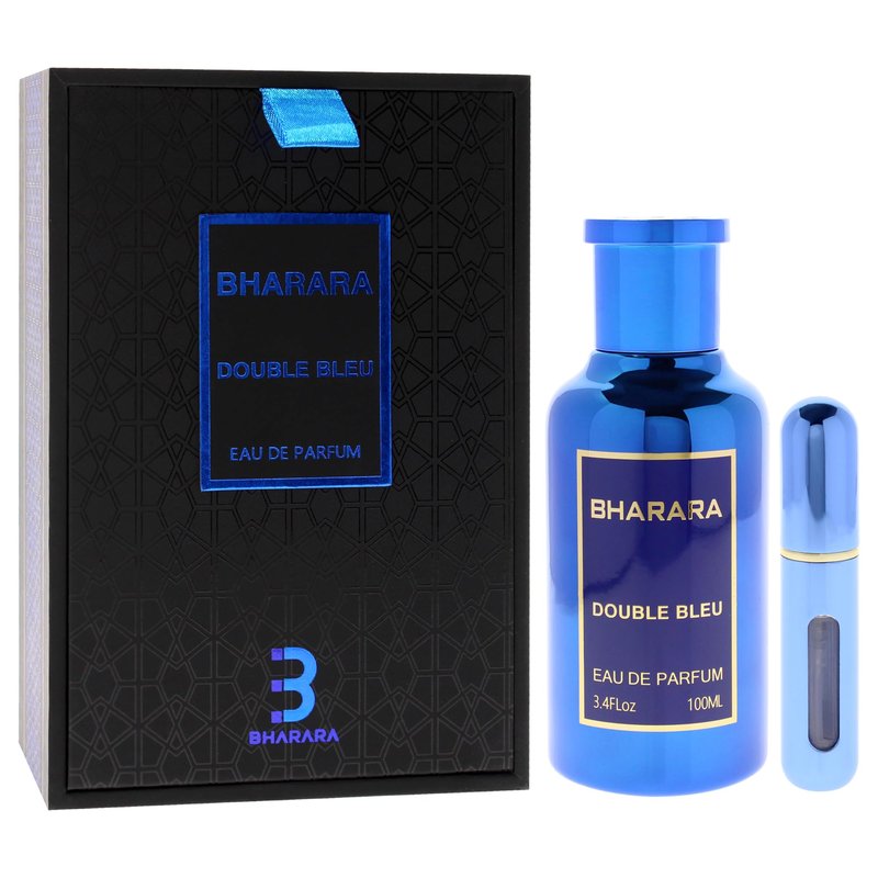 Double Bleu by Bharara for Men - 3.4 oz EDP Spray