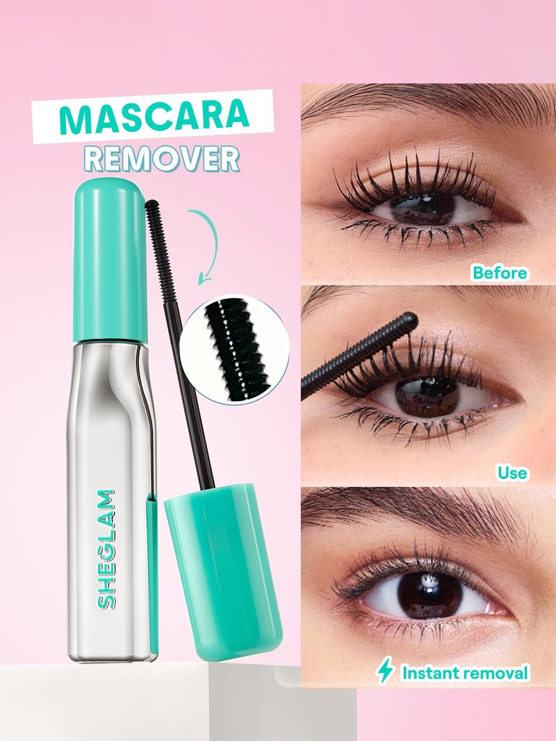 SHEGLAM Lashlighter EZ Remove Lash Treatment Gentle Mascara Remover for Waterproof Mascara