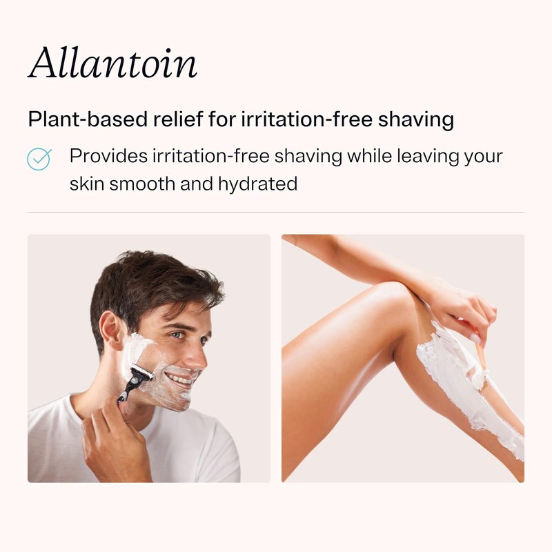 MDacne Shaving Cream for Acne-Prone Skin - Soothing, Oil-Free, Eliminates Razor Burn, Cuts & Infections - Reduce Skin Irritation & Prevent Shave Bumps - Vegan, Paraben-Free & Cruelty-Free