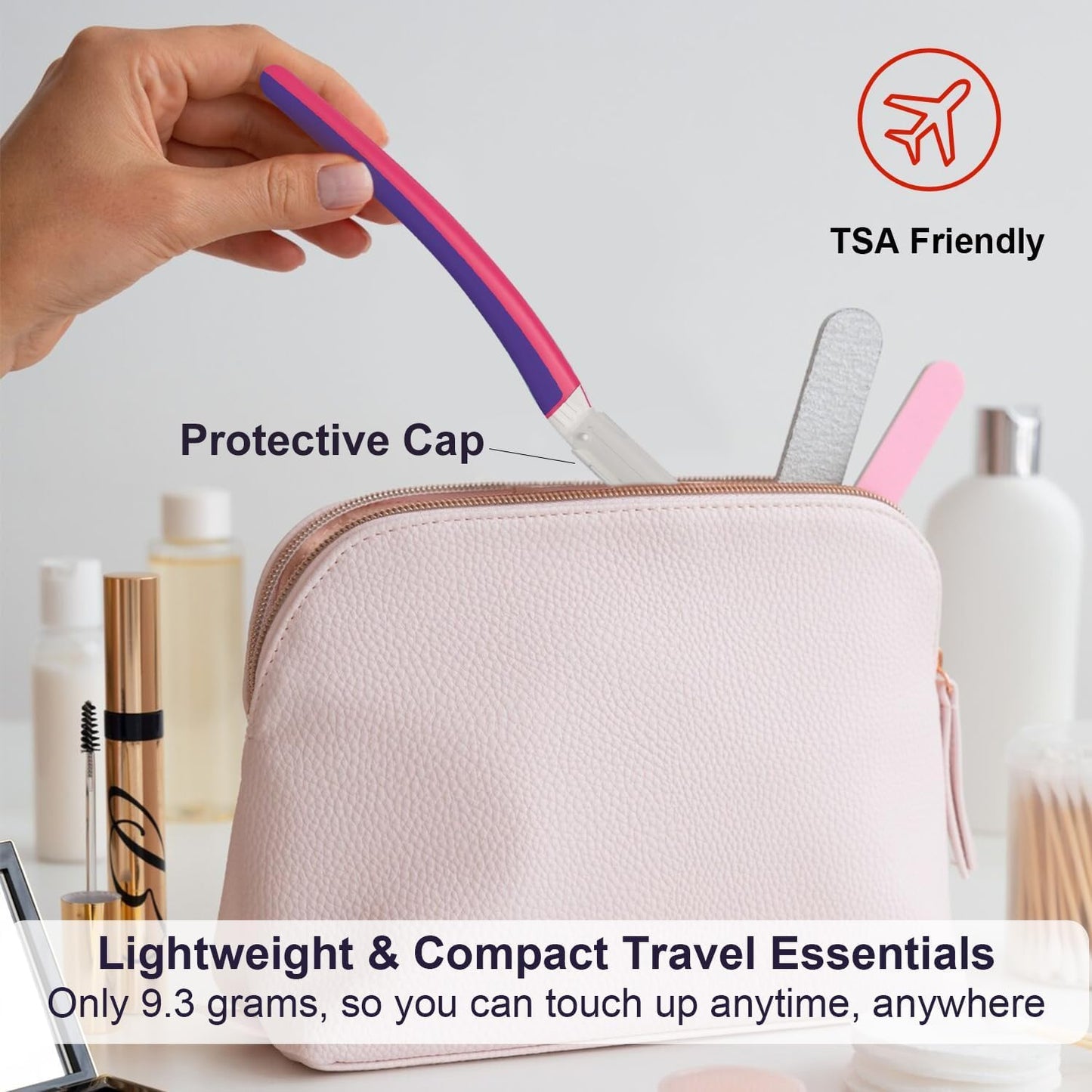 THURLADY Dermaplane Razor, Face and Eyebrow Razors for women, Exfoliating Facial Razor & Dermaplaner, Skin Care Tool for Smooth Skin, Gentle Exfoliation & Facial Hair Removal, (12 pcs, Fuchsia)