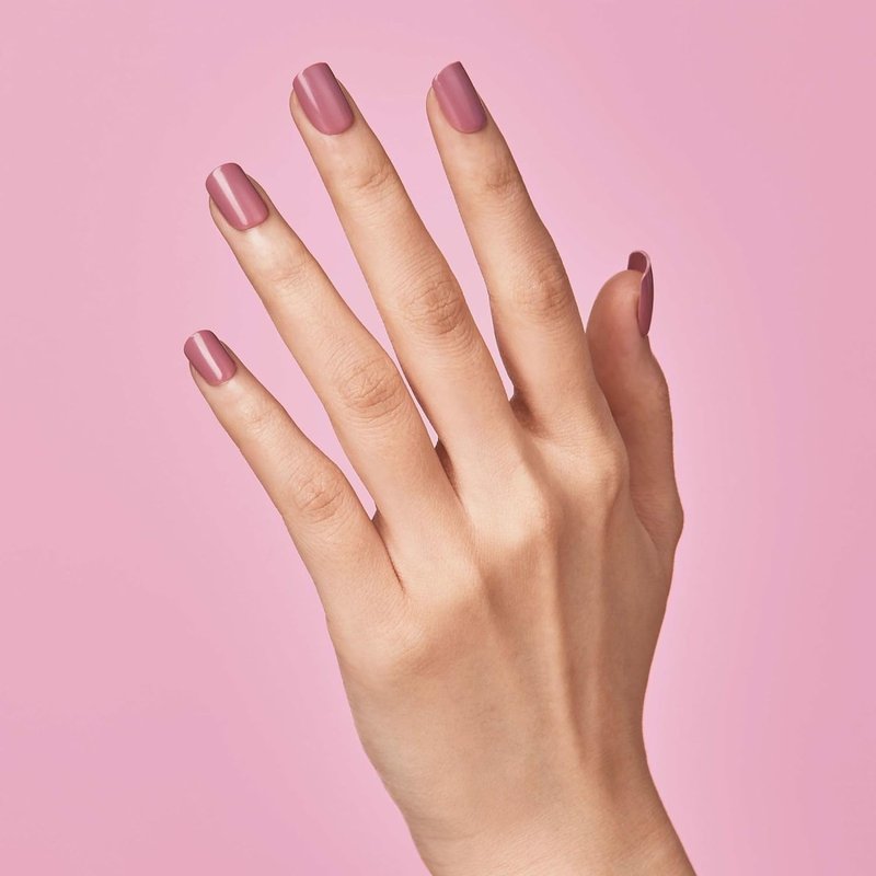 Kiss Impress Press-On Nails - Petal Pink Squoval Short Set | 30 Nails, Prep Pad & Manicure Tools