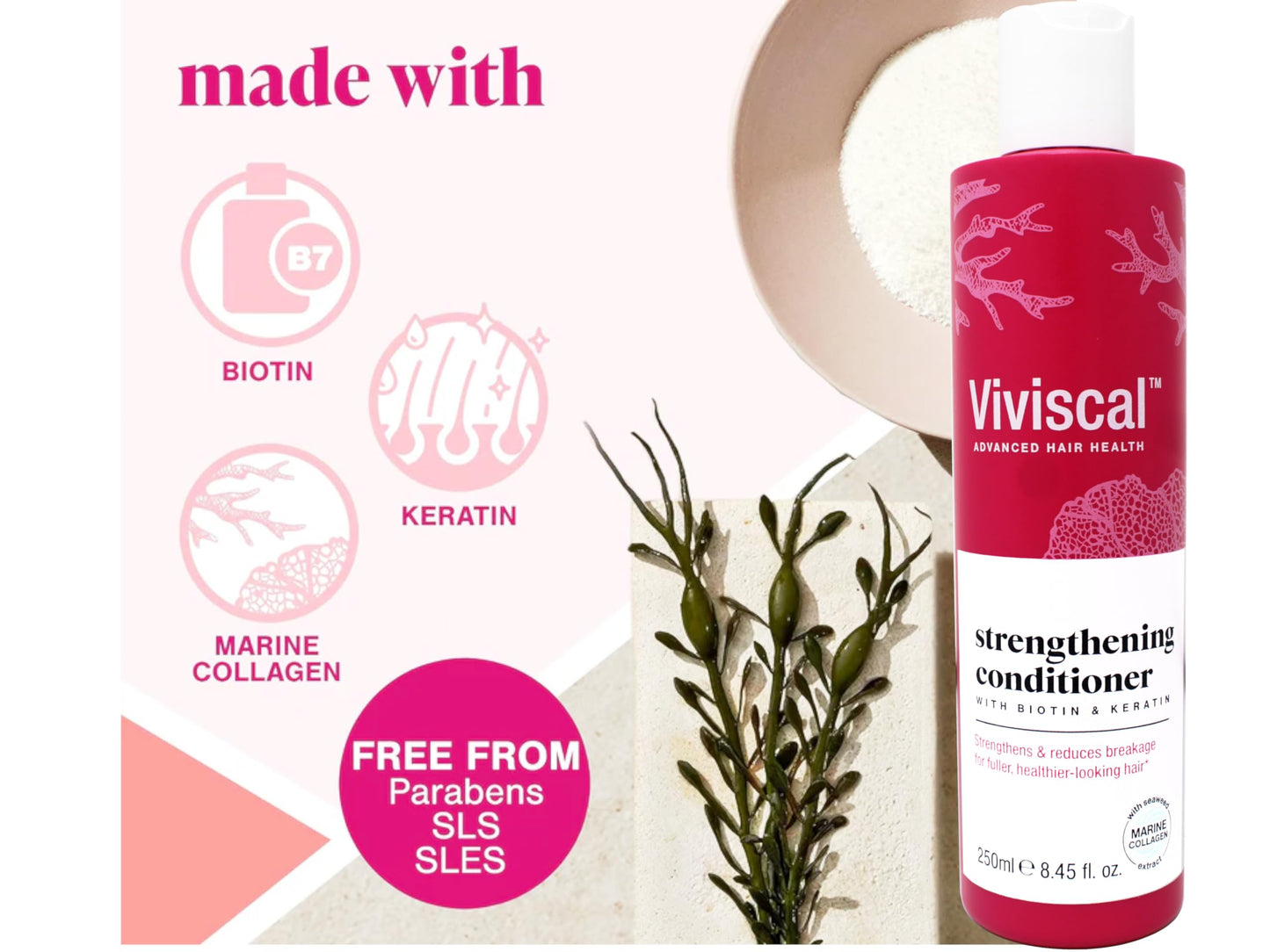 Viviscal Densifying Shampoo and Conditioner Set 8.45 Oz. Each
