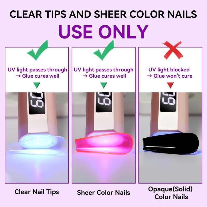 Makartt Solid Nail Glue Gel: Super Strong Nail Glue for Press On & Acrylic Nails, 3D Gel Nails Art Design, Long Lasting Clear Adhesive 15ML, UV Lamp Cured, Ideal for Home Salon DIY Use