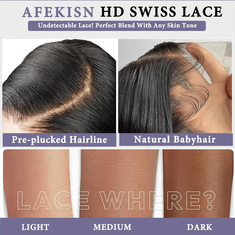 30 Inch Lace Front Wig - 13x6 Human Hair Body Wave, 200% Density, HD Transparent Lace | Tangle-Free, Natural Color