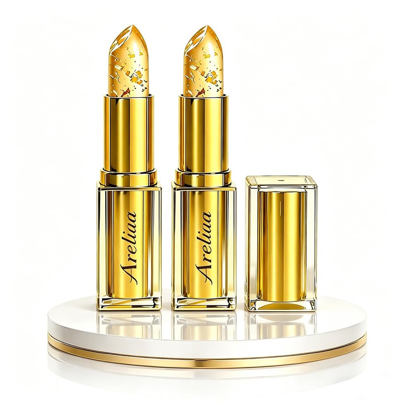 Areliaa Lipstick, Areliaa Signature Skin-Adaptive Lipstick for Older Women, PH Lipsticks Color Changing, Transferproof Color Changing Clear Lip Sticks, Long Lasting 24 Hours Moisturizing (2Pcs)