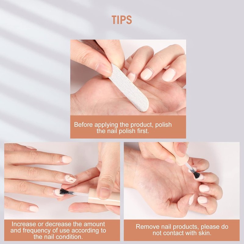 Skiennix Gel Nail Polish Remover - Easy & Safe 15ML Kit for Quick Removal in 2-5 Minutes