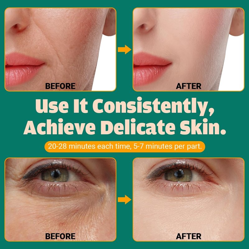 Red Light Therapy Device for Face - Anti-Aging Skin Treatment